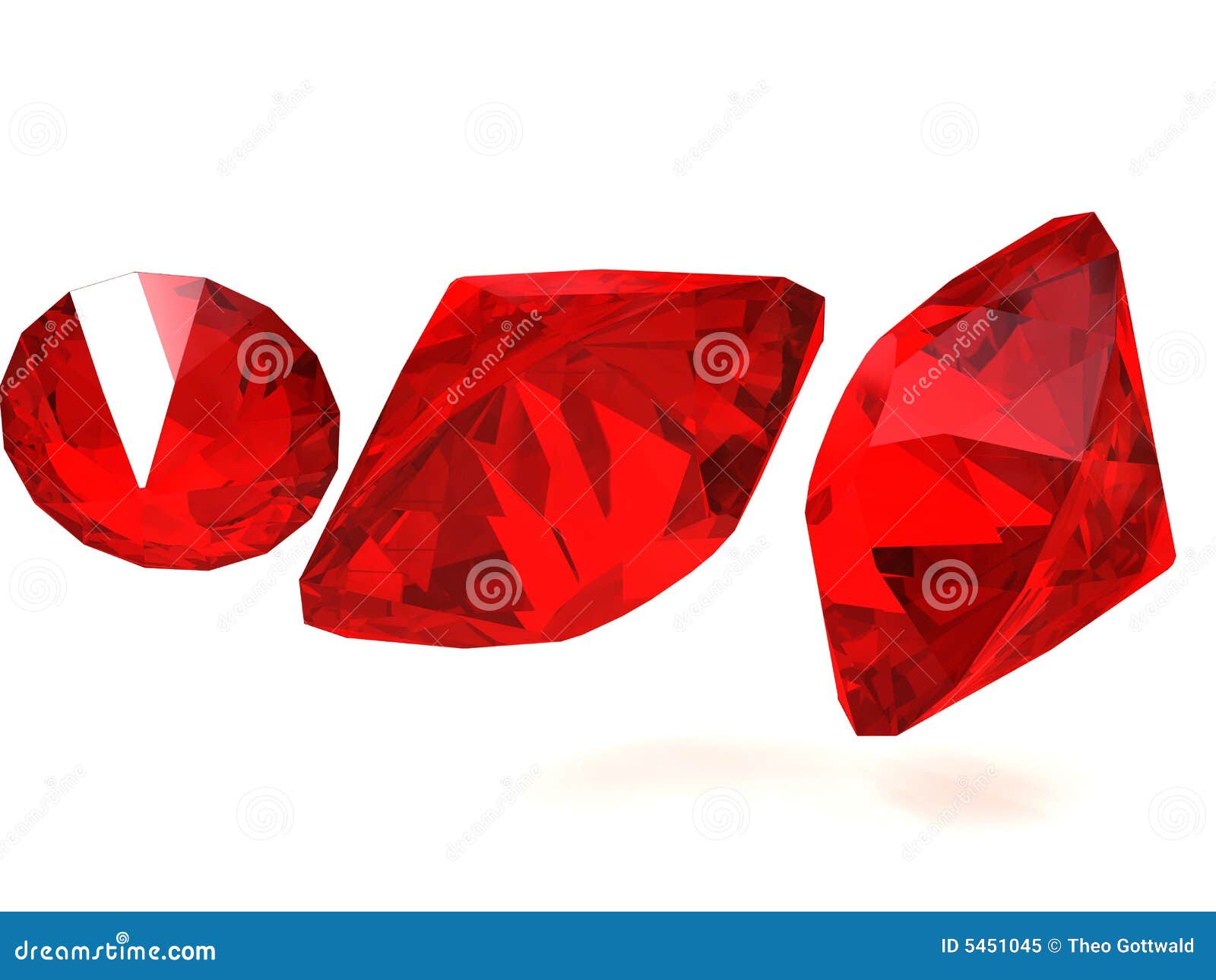 Red Gems stock illustration. Illustration of isolated - 5451045