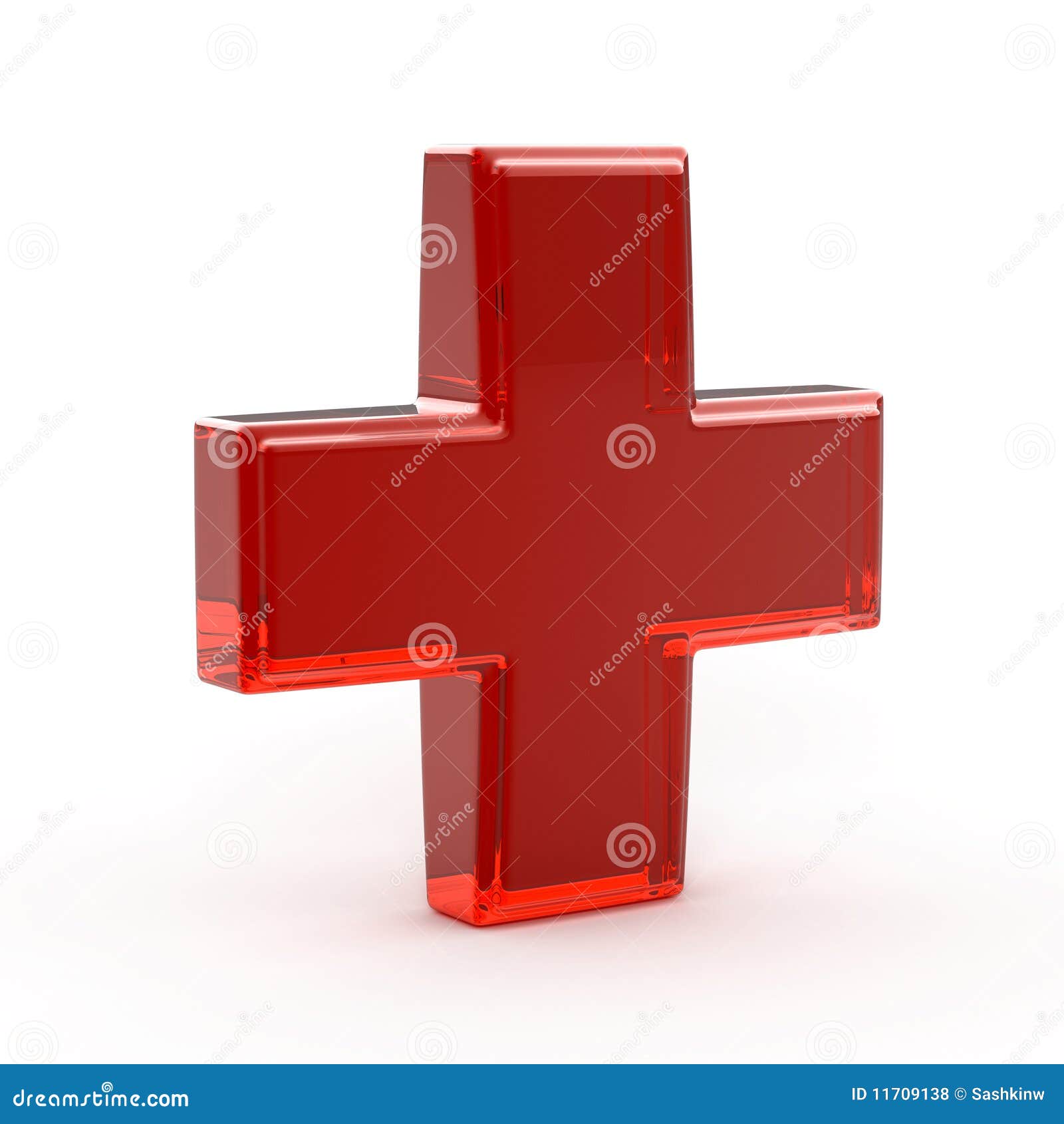 Red Glass Cross editorial stock photo. Illustration of injury - 11709138