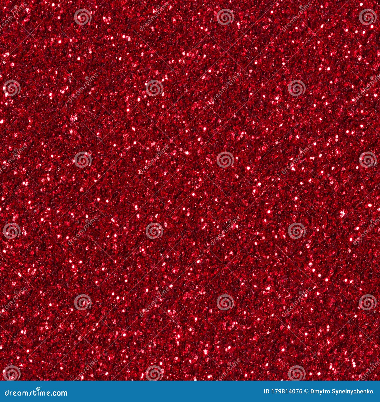 Red Glitter Texture Christmas Background. Seamless Square Texture