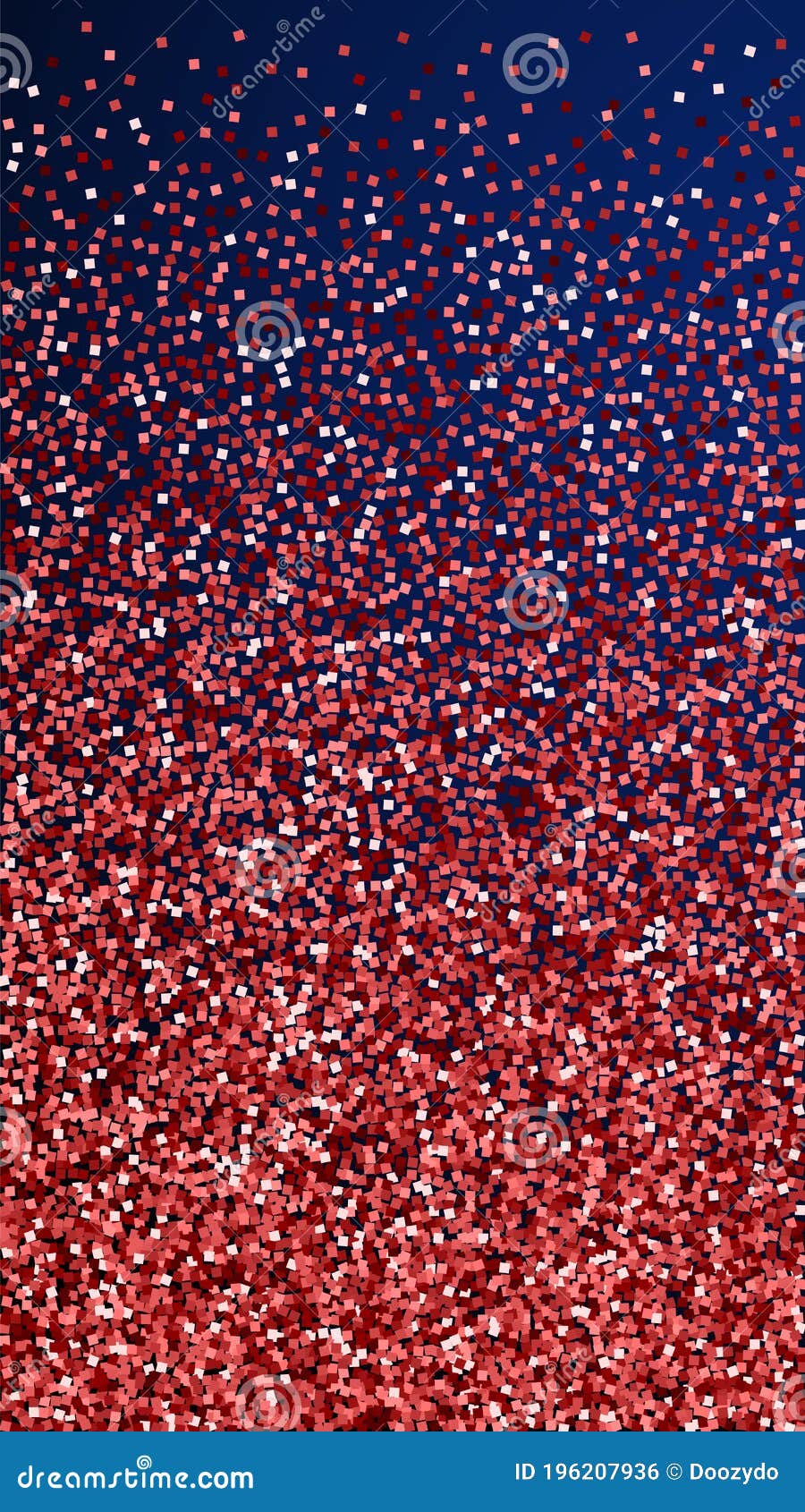 Red Gold Glitter Luxury Sparkling Confetti. Scatte Stock Illustration