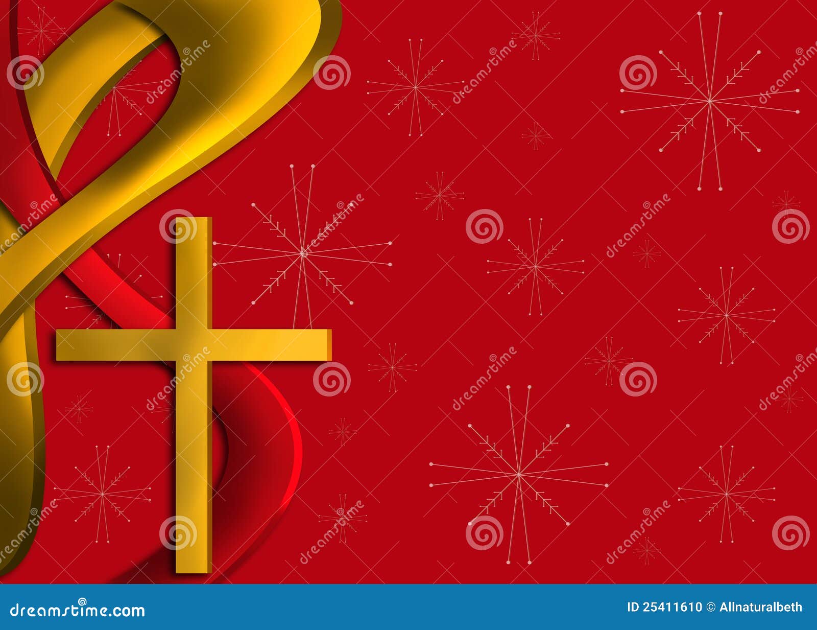 red and gold religious christmas background