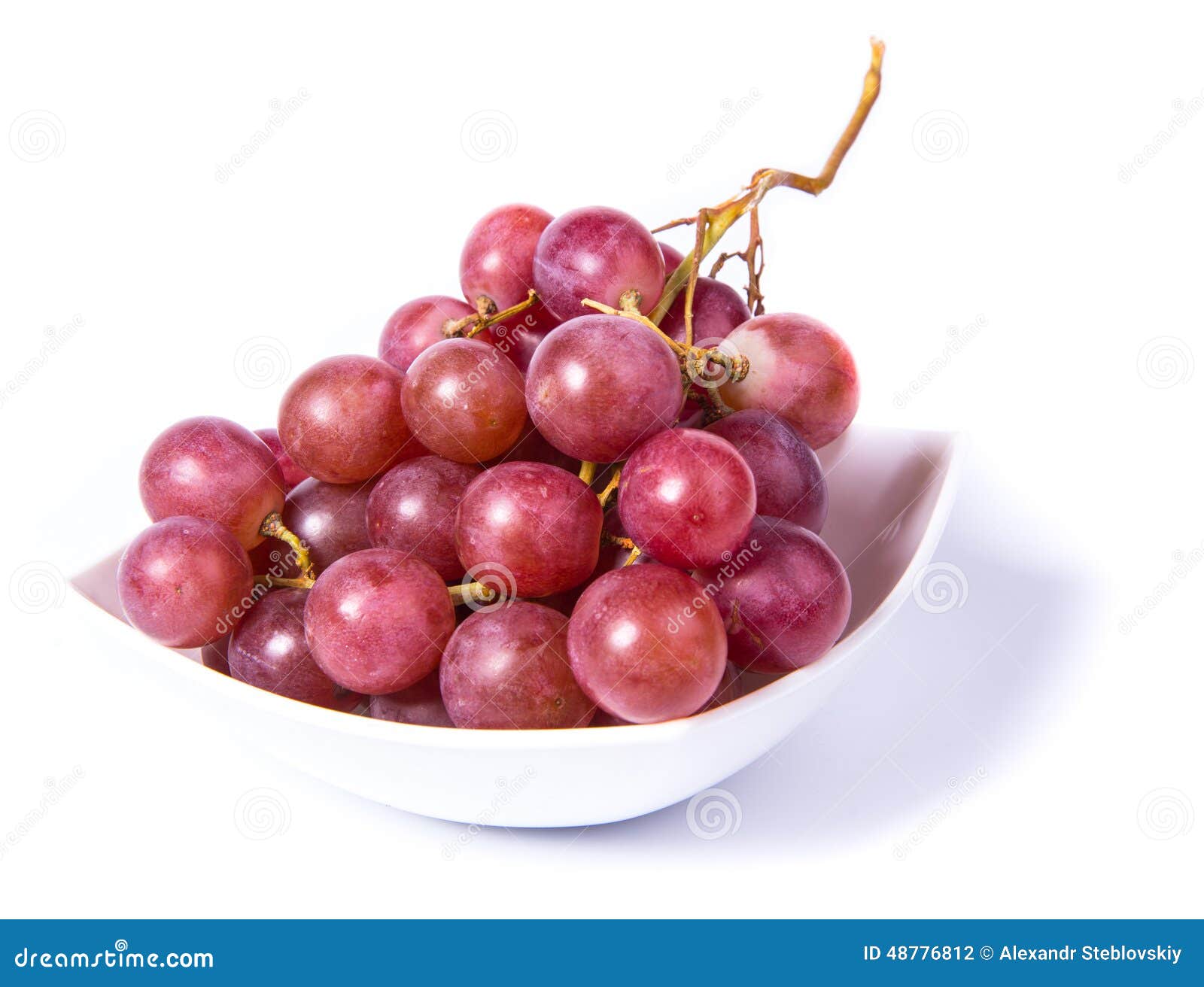 Red grapes stock photo. Image of green, berry, natural 48776812