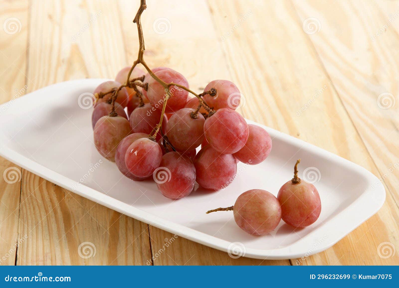 Red Grapes stock image. Image of icecream, globe, fresh 296232699