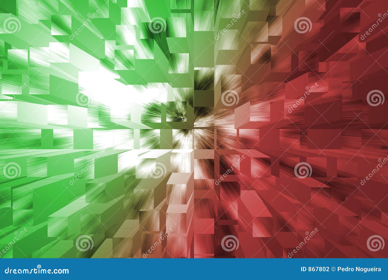 Red and green background stock illustration. Illustration of white 867802