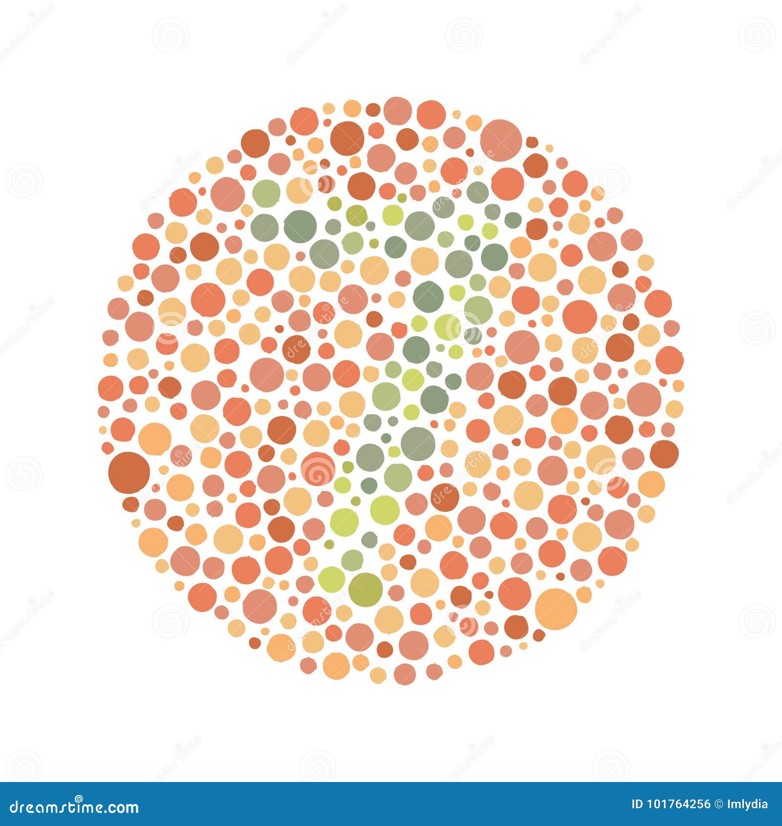 Ishihara color blind test