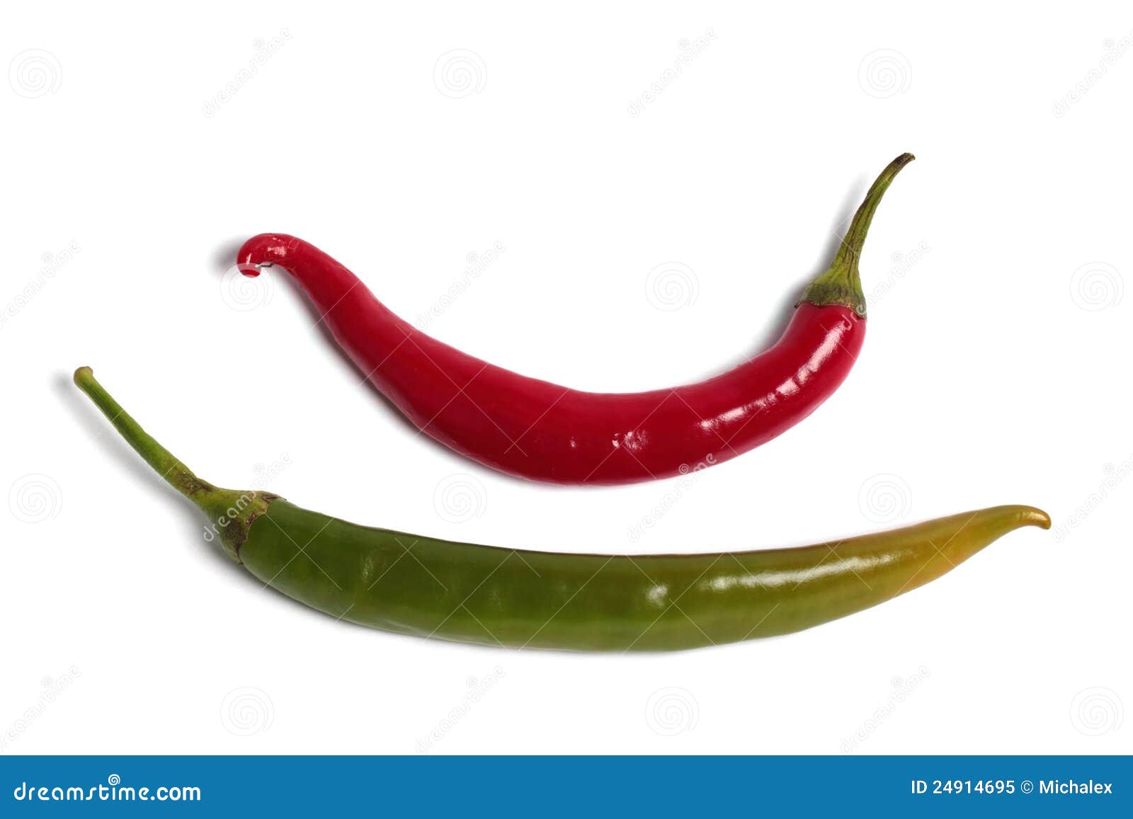 Red and Green Hot Chili Peppers Stock Image Image of food, macro