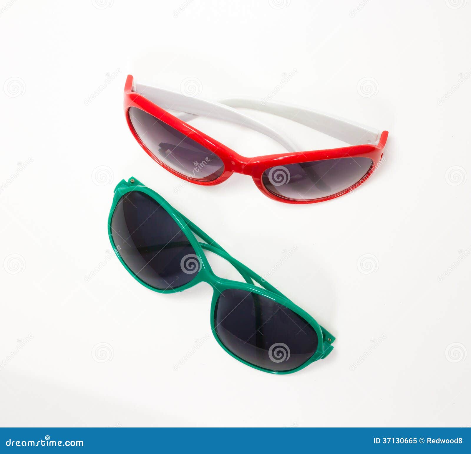 Red and Green Sunglasses stock image. Image of ultra 37130665