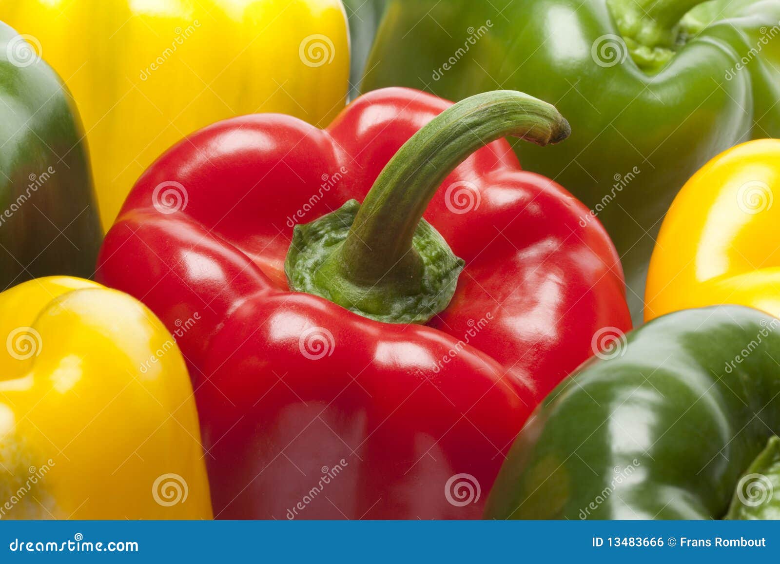 Red,green,yellow Bell Peppers Stock Photo Image of vegetable, color