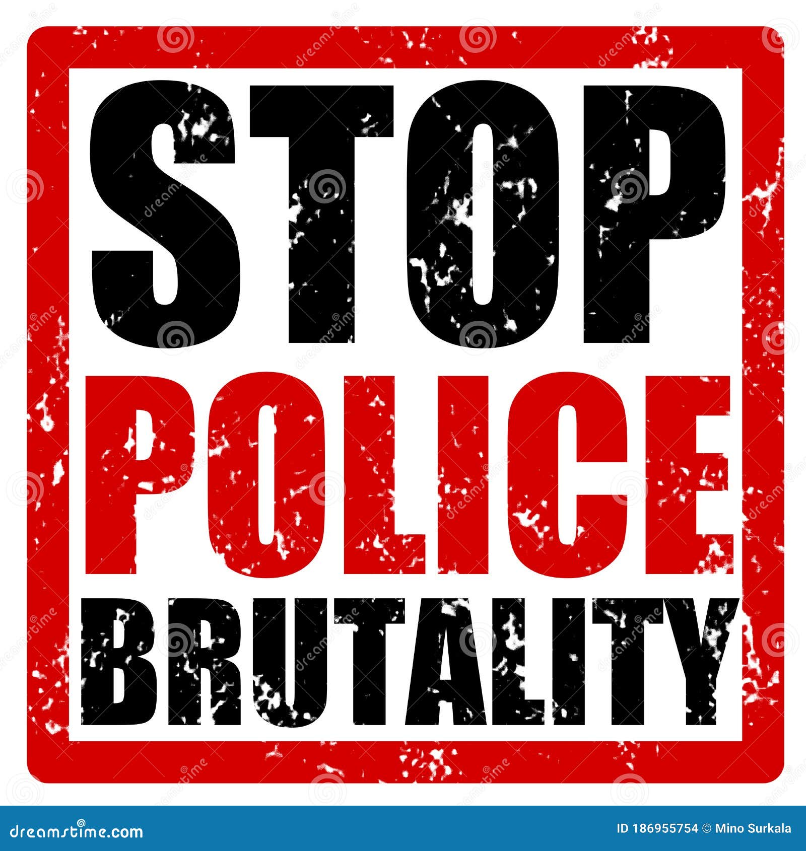 Stop Police Brutality Stock Photo Cartoondealer 68255928 Stop Police Brutality Stock Photo Cartoondealer 68255928