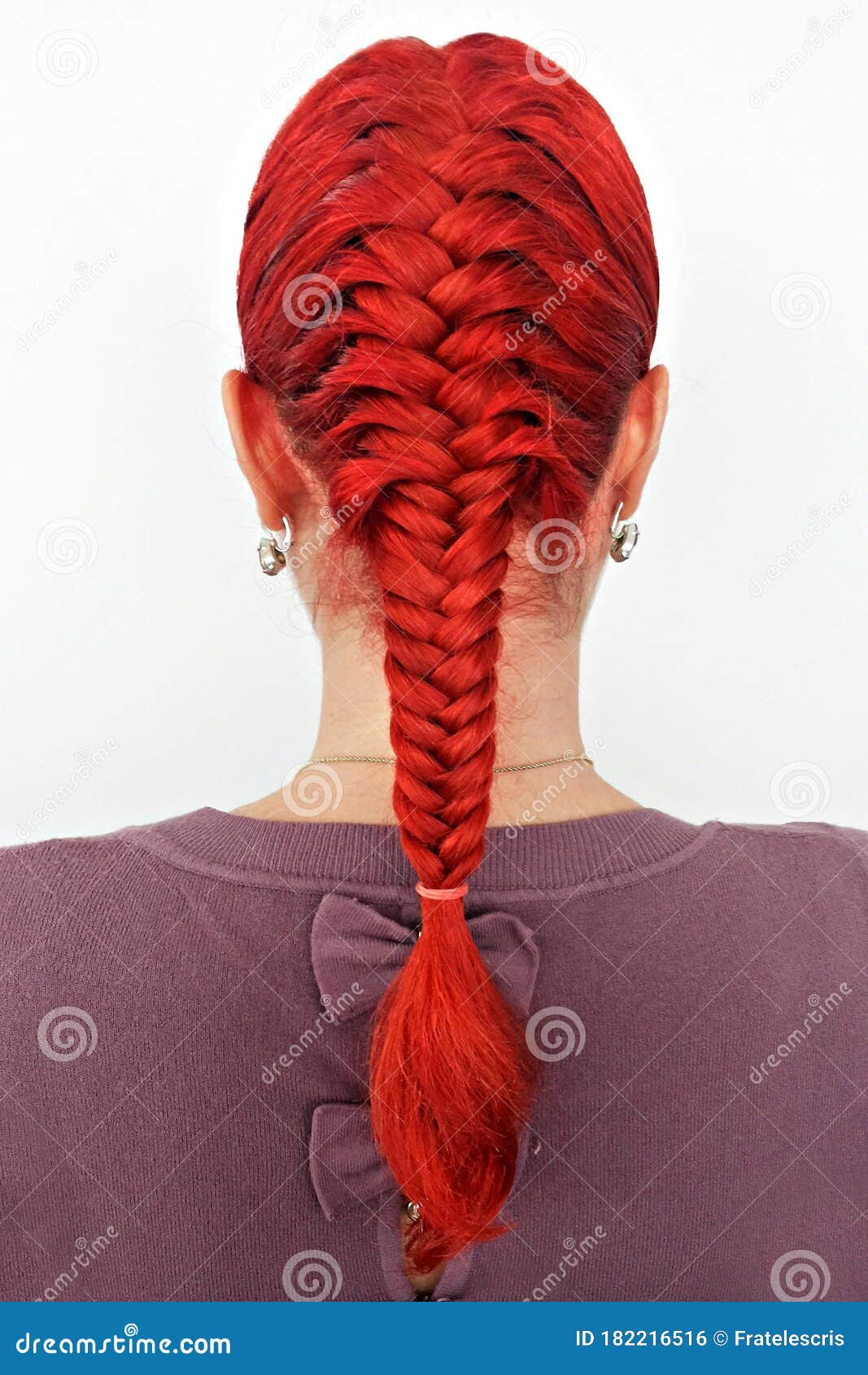 Red Hair Braided Hairstyle - Long Hair - Braided Ponytail Stock Photo - Image of bronze, gradient: 182216516 Red Hair Braided Hairstyle - Long Hair - Braided Ponytail Stock Photo - Image of bronze, gradient: 182216516