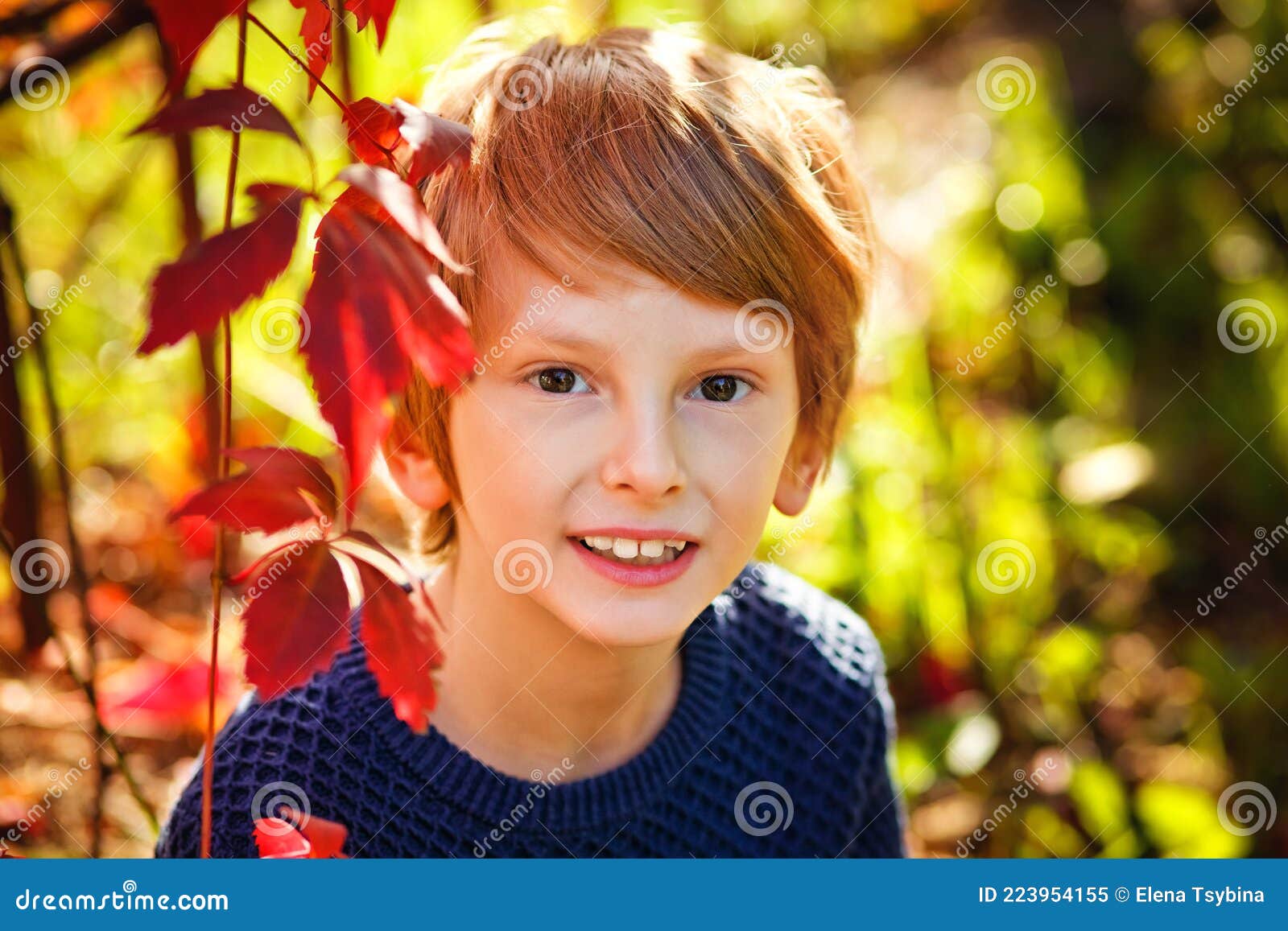 Red-haired boy with blonde highlights - wide 5