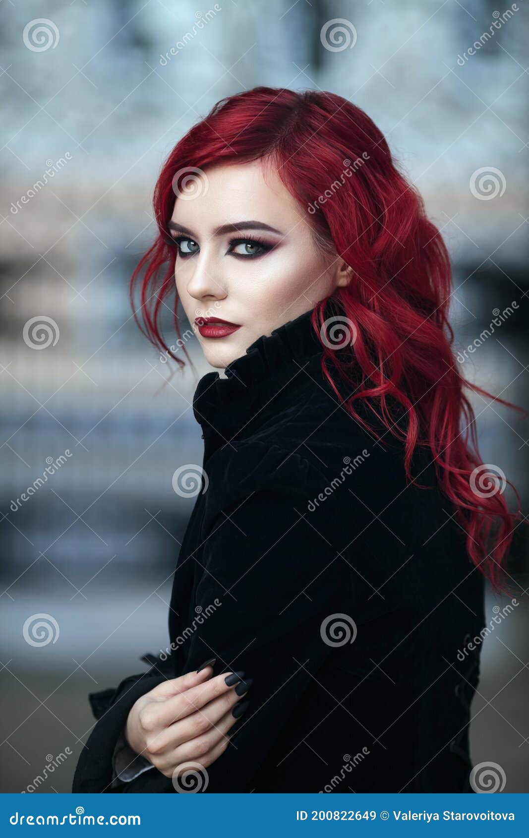 Red headed vampire