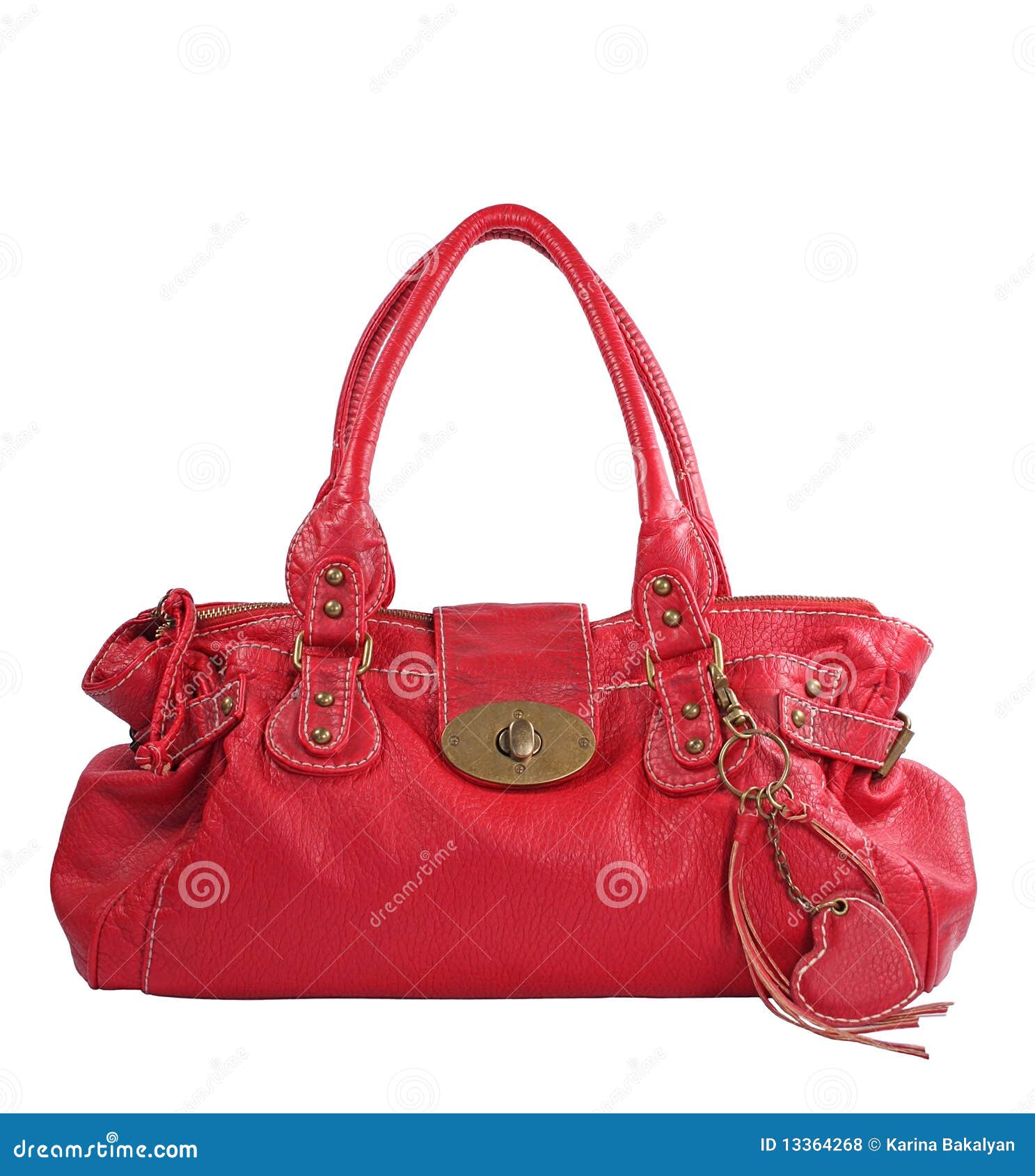 Red handbag stock photo. Image of handbag, zipper, background - 13364268