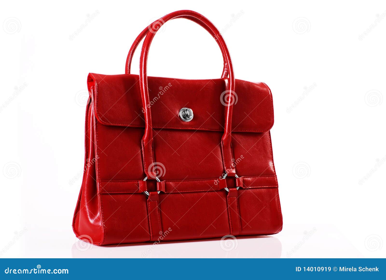 Red handbag. stock image. Image of object, background - 14010919