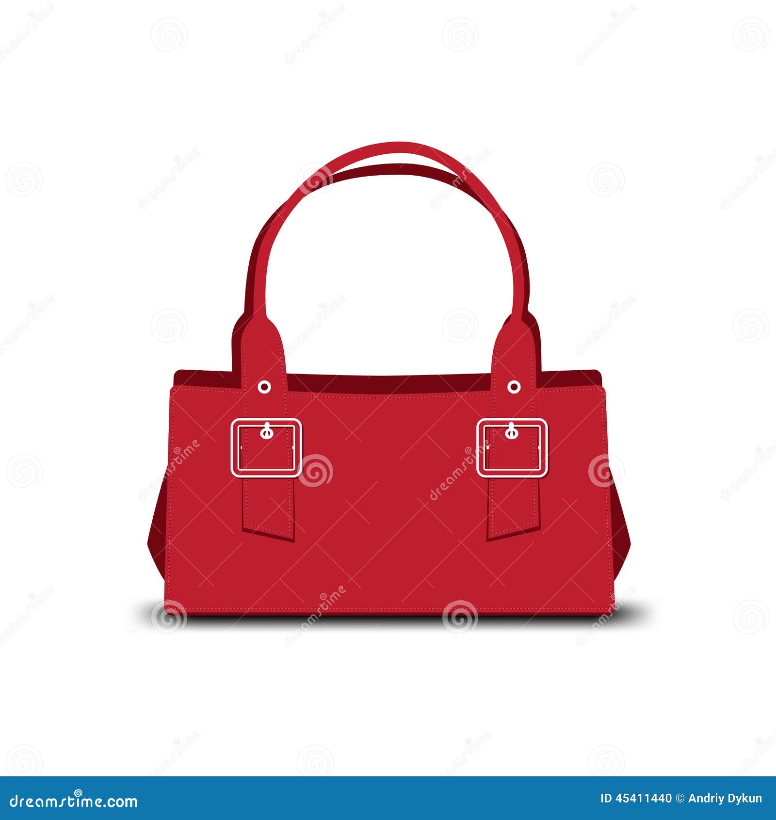 red handbag