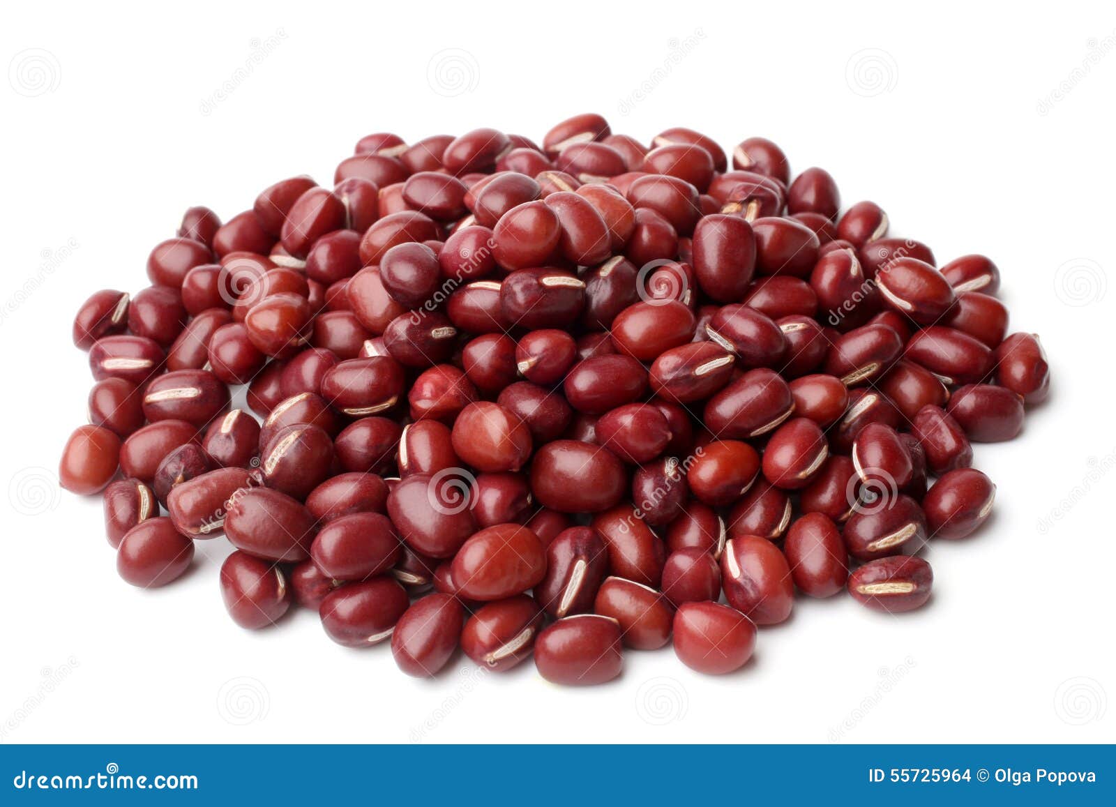 Red haricot beans (Adzuki) stock photo. Image of food 55725964
