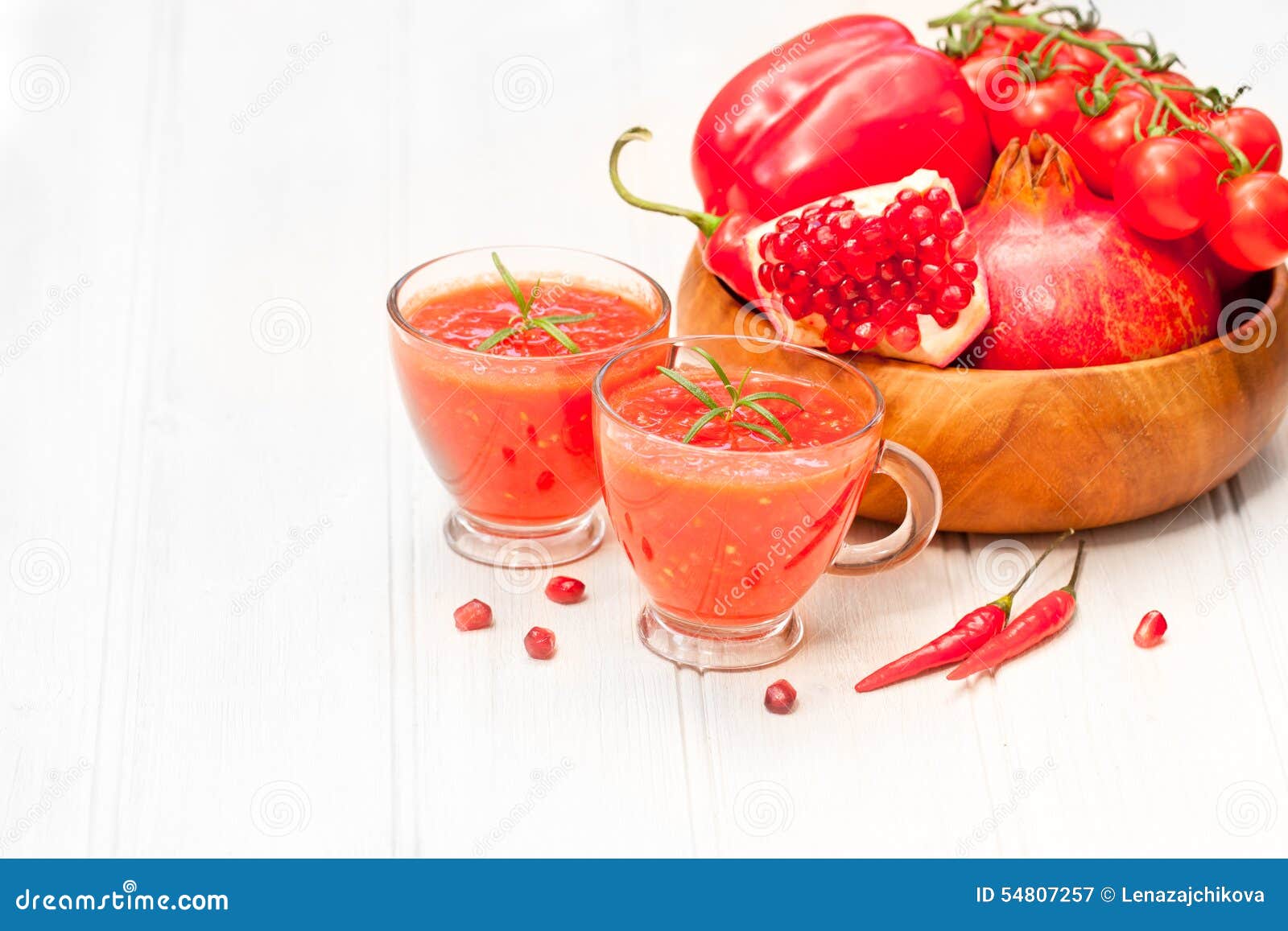 Red Healthy Vitamin Cocktail in the Glass Cup Stock Image - Image of ...