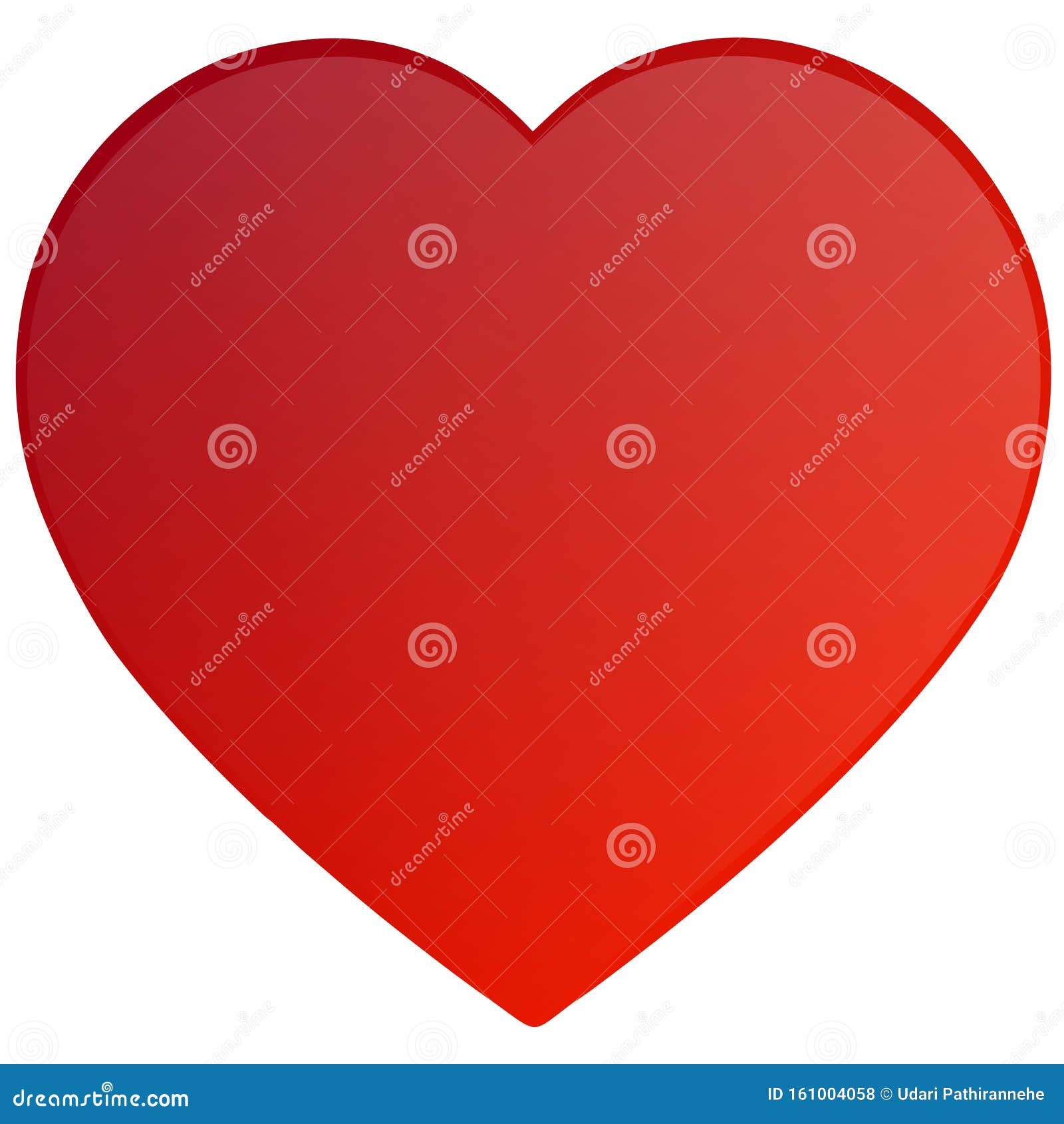 red heart clipart