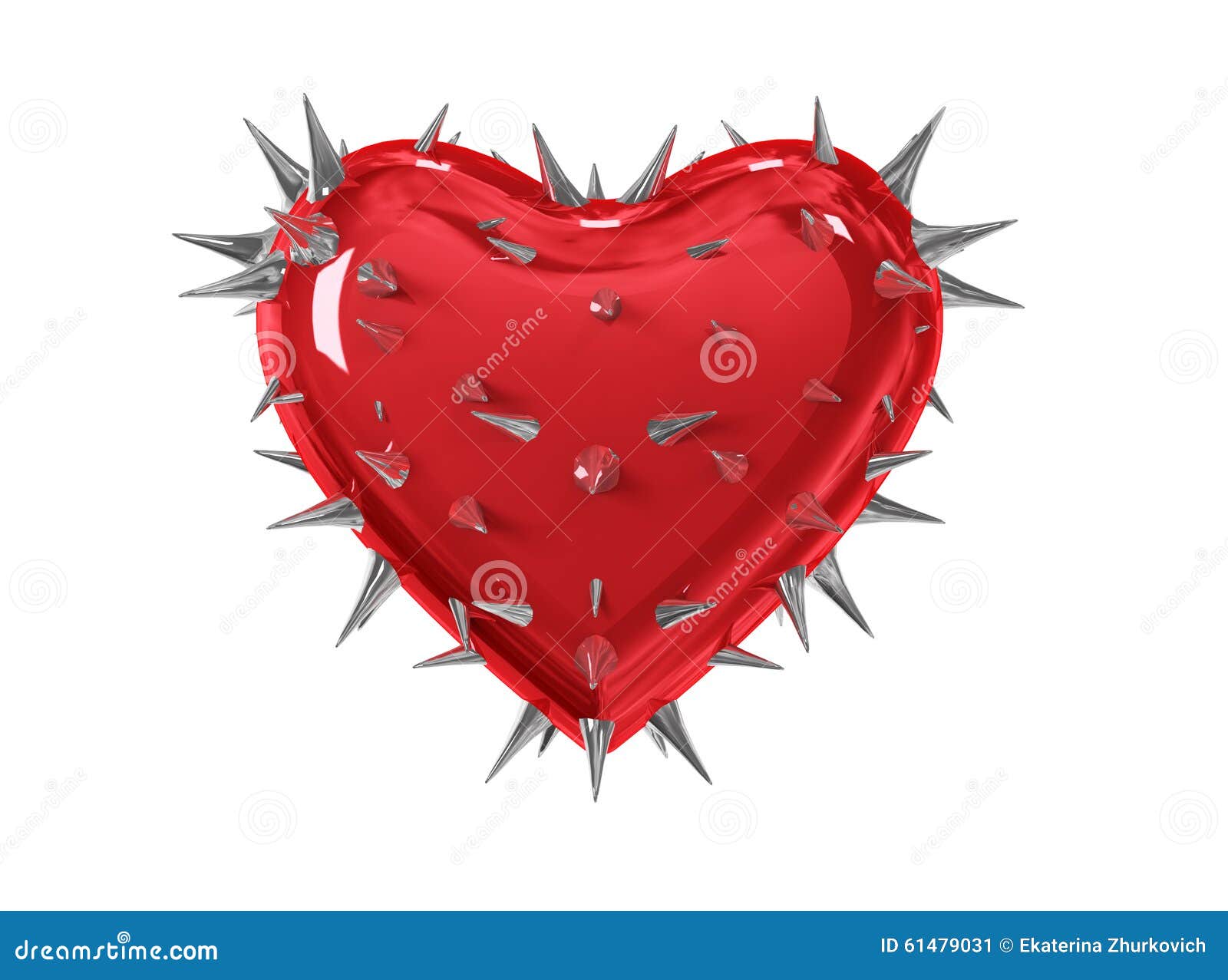 heart wrapped in thorns