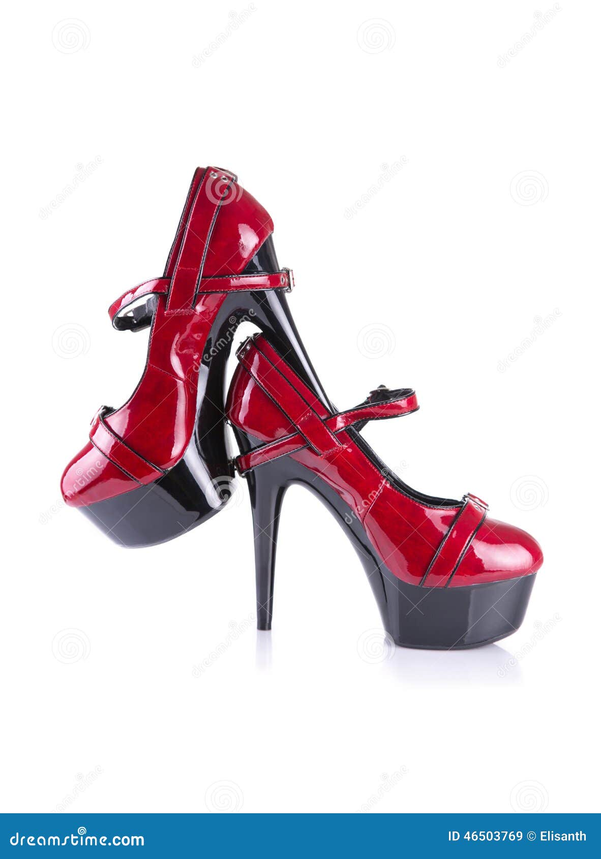 Red high heel shoes stock image. Image of color, background 46503769