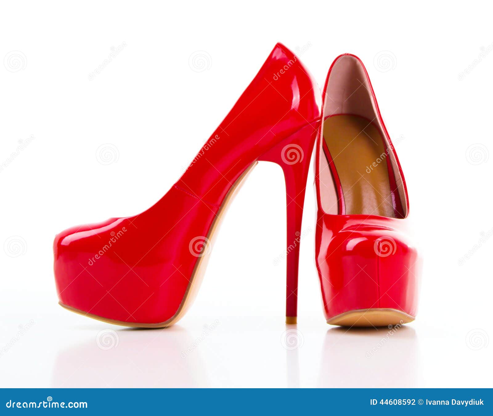 Red high heel women shoes stock photo. Image of luxury - 44608592