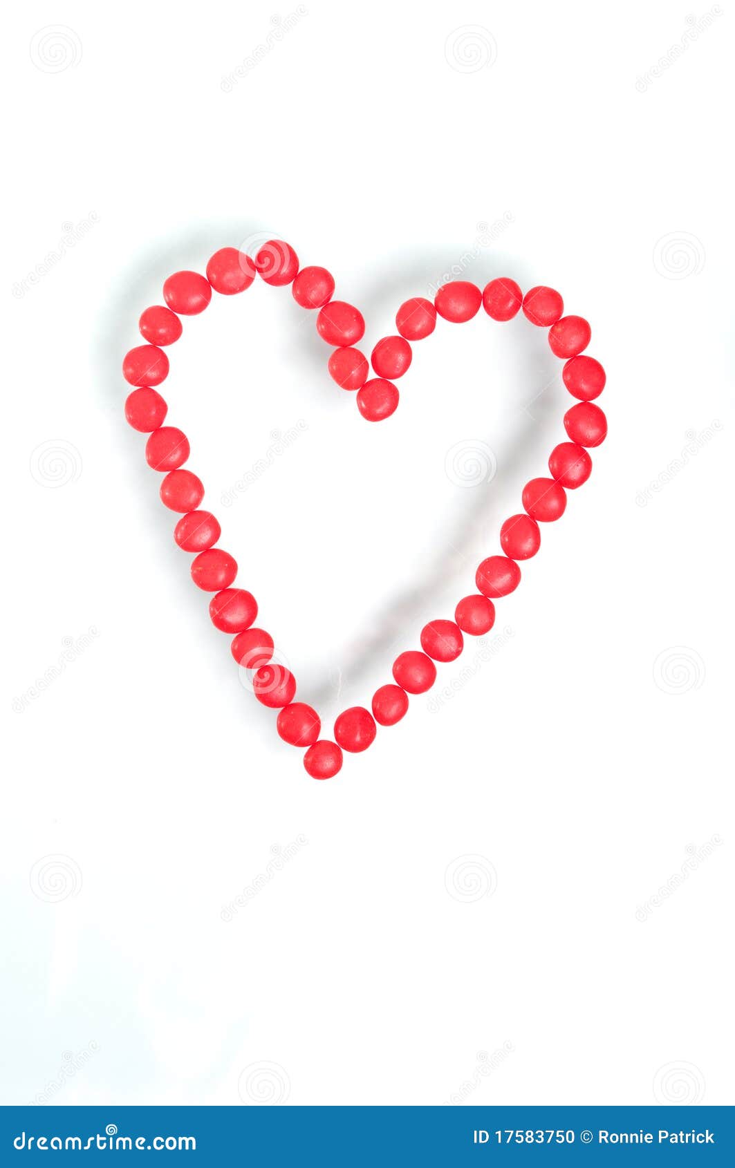 Red Hot Candy Cinnamon Heart Stock Photo Image of heart, love 17583750