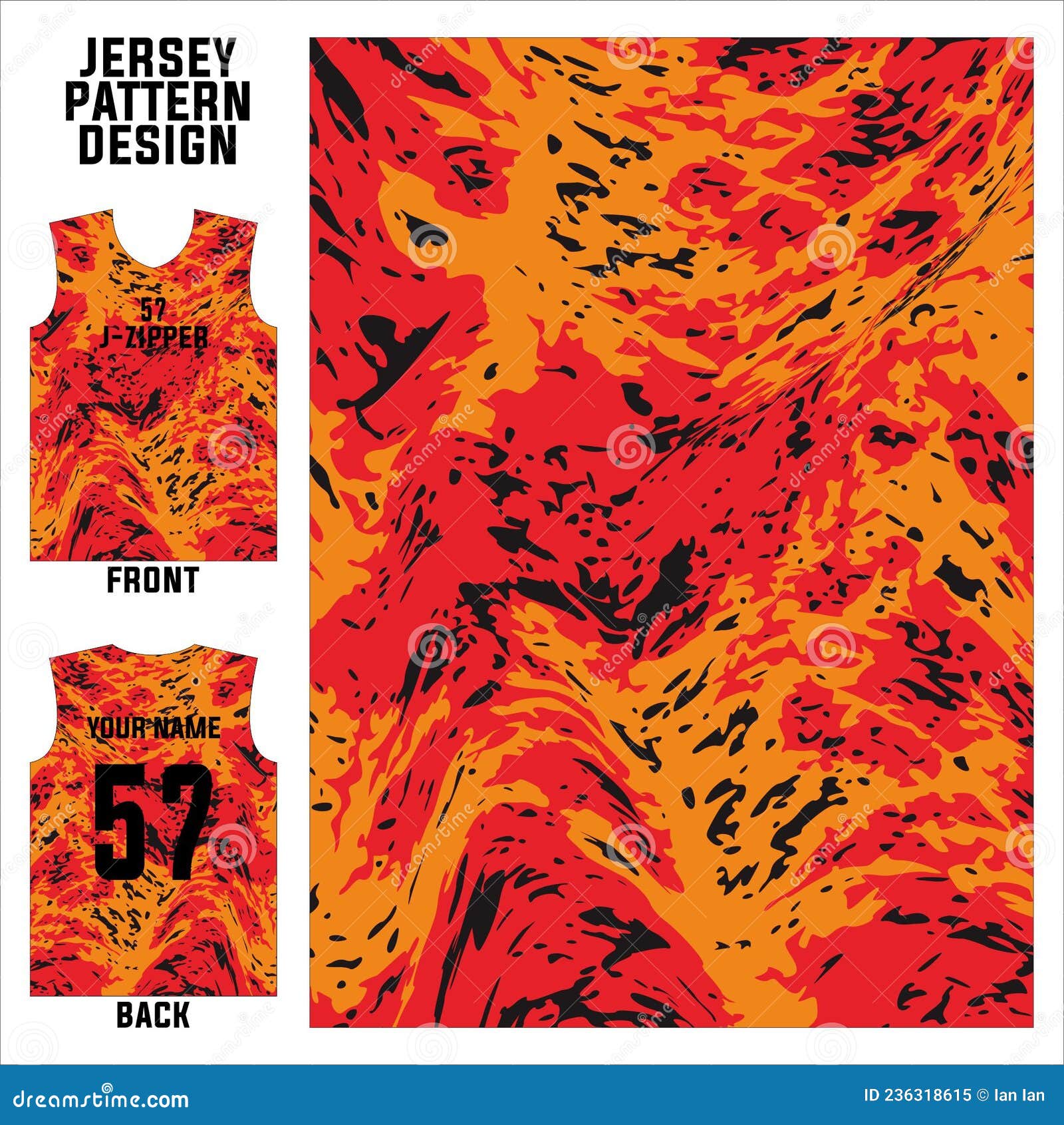 basketball jersey pattern design template. black red abstract