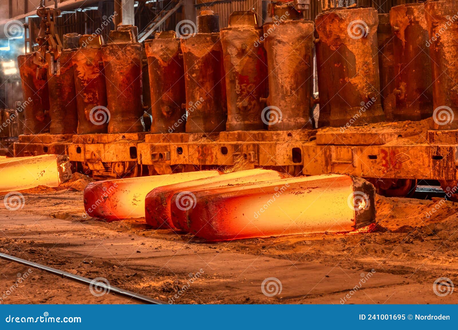 Redhot Metal Heavy and Large Billet for Rolled Metal Stock