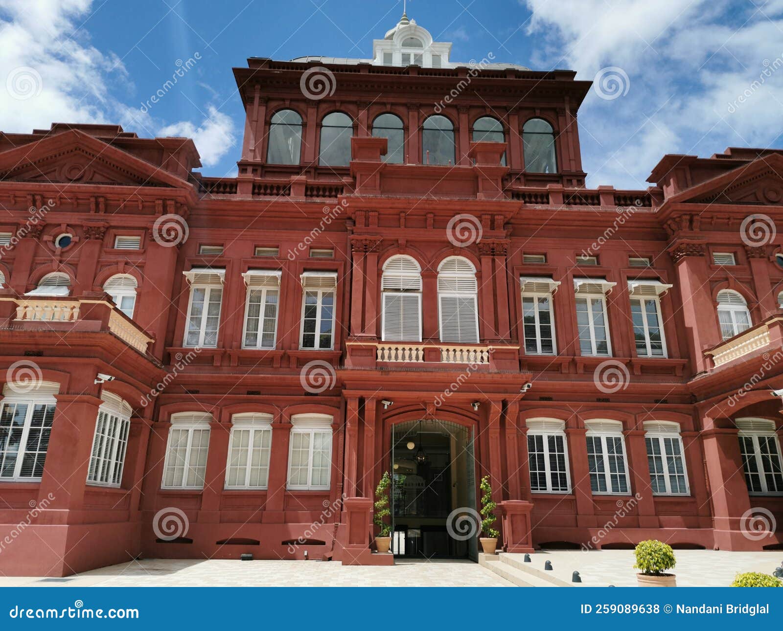 The Red House and Parliament of Trinidad and Tobago Editorial Stock