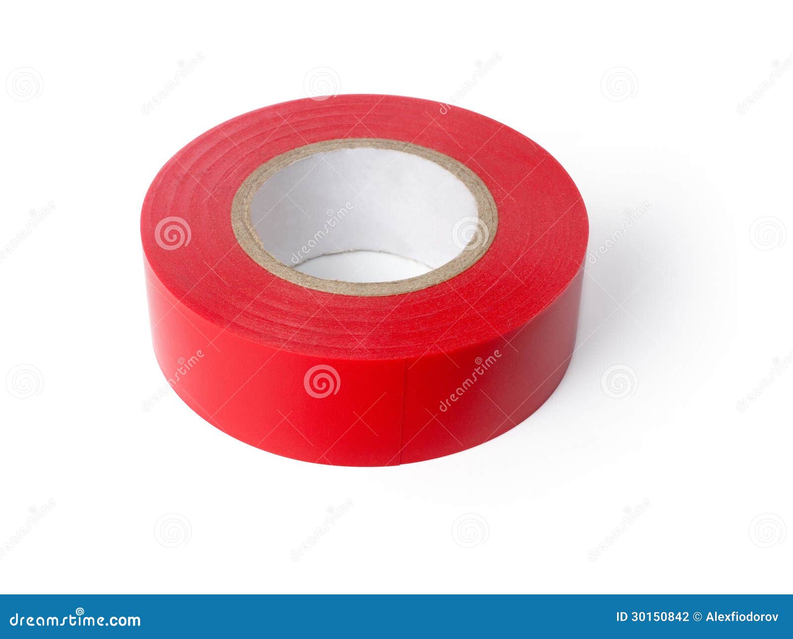 red insulating tape.