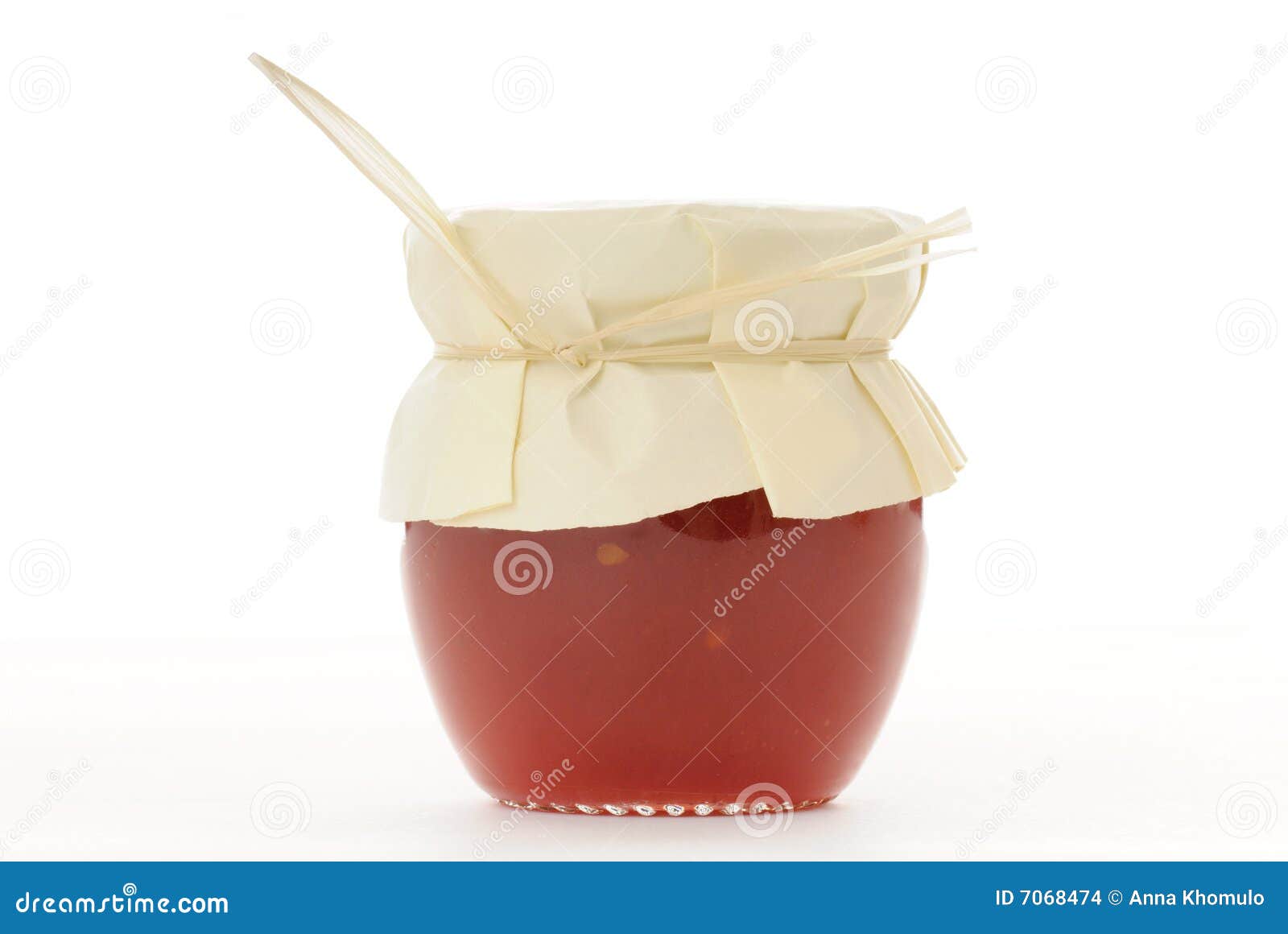 Red jam stock photo. Image of nutrition, glass, food, conserved 7068474