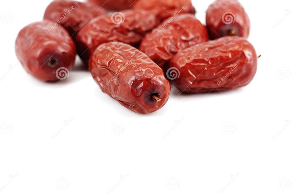 Red jujube stock image. Image of herbology, background 49007709
