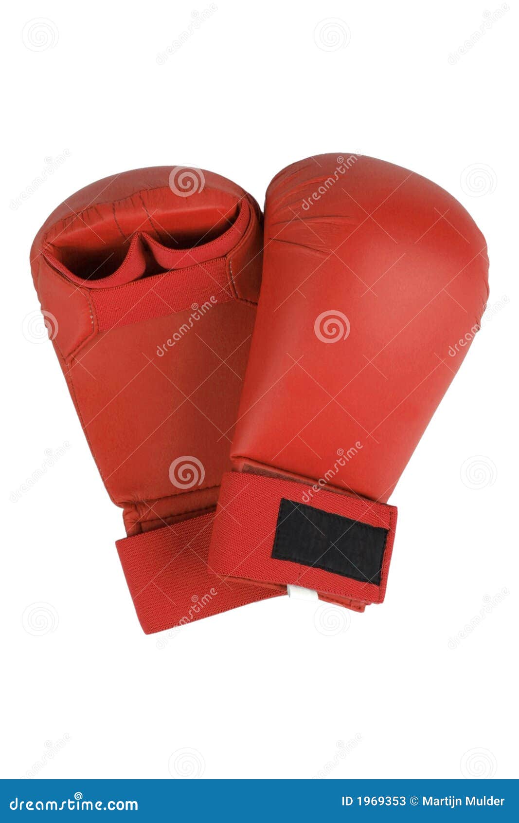 Red karate gloves stock image. Image of taekwon, white 1969353