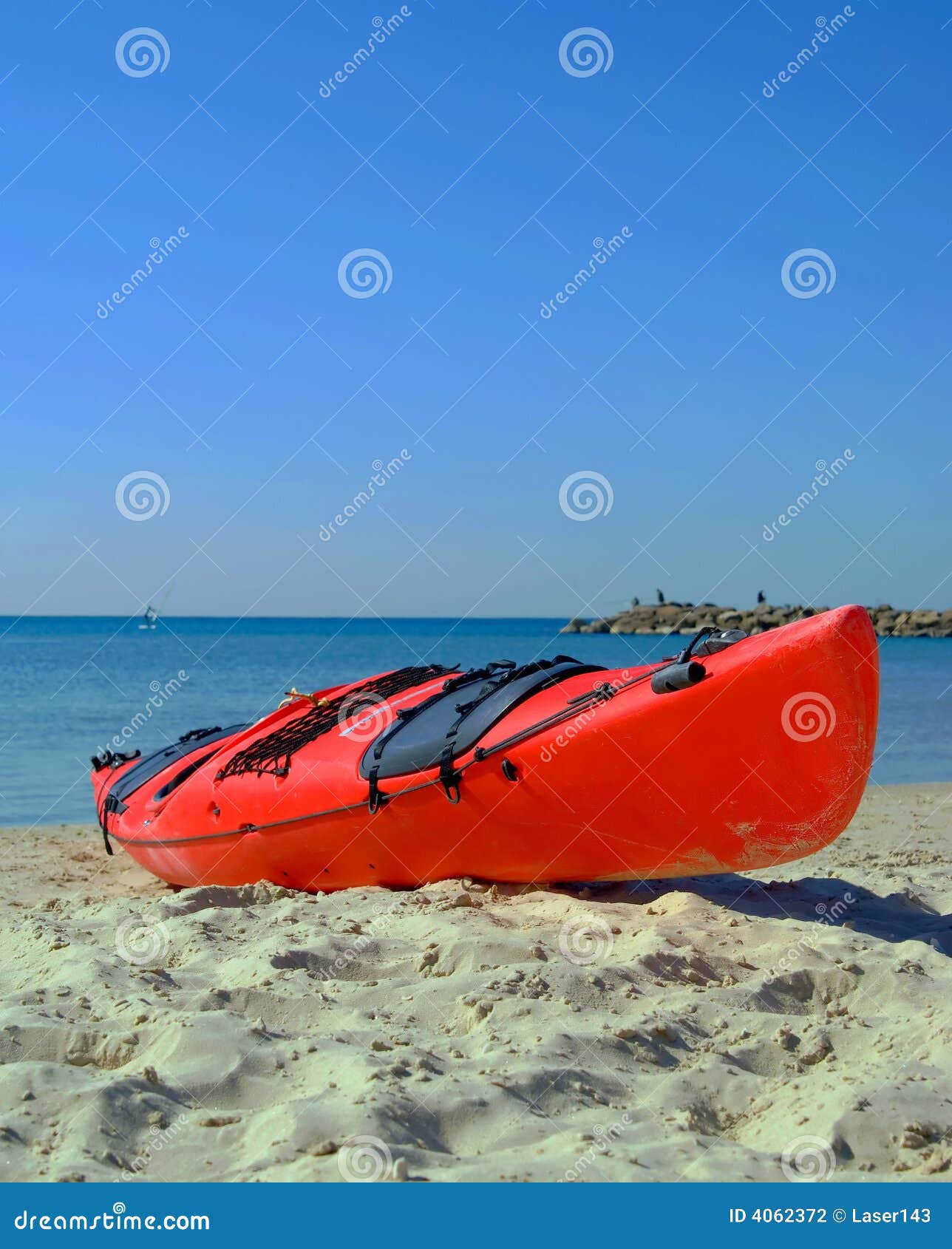 Red kayak stock photo. Image of journey, summer, kayak - 4062372