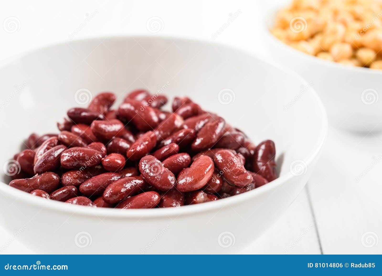 Red Kidney Beans and Chickpeas Stock Photo Image of brown, bowl 81014806