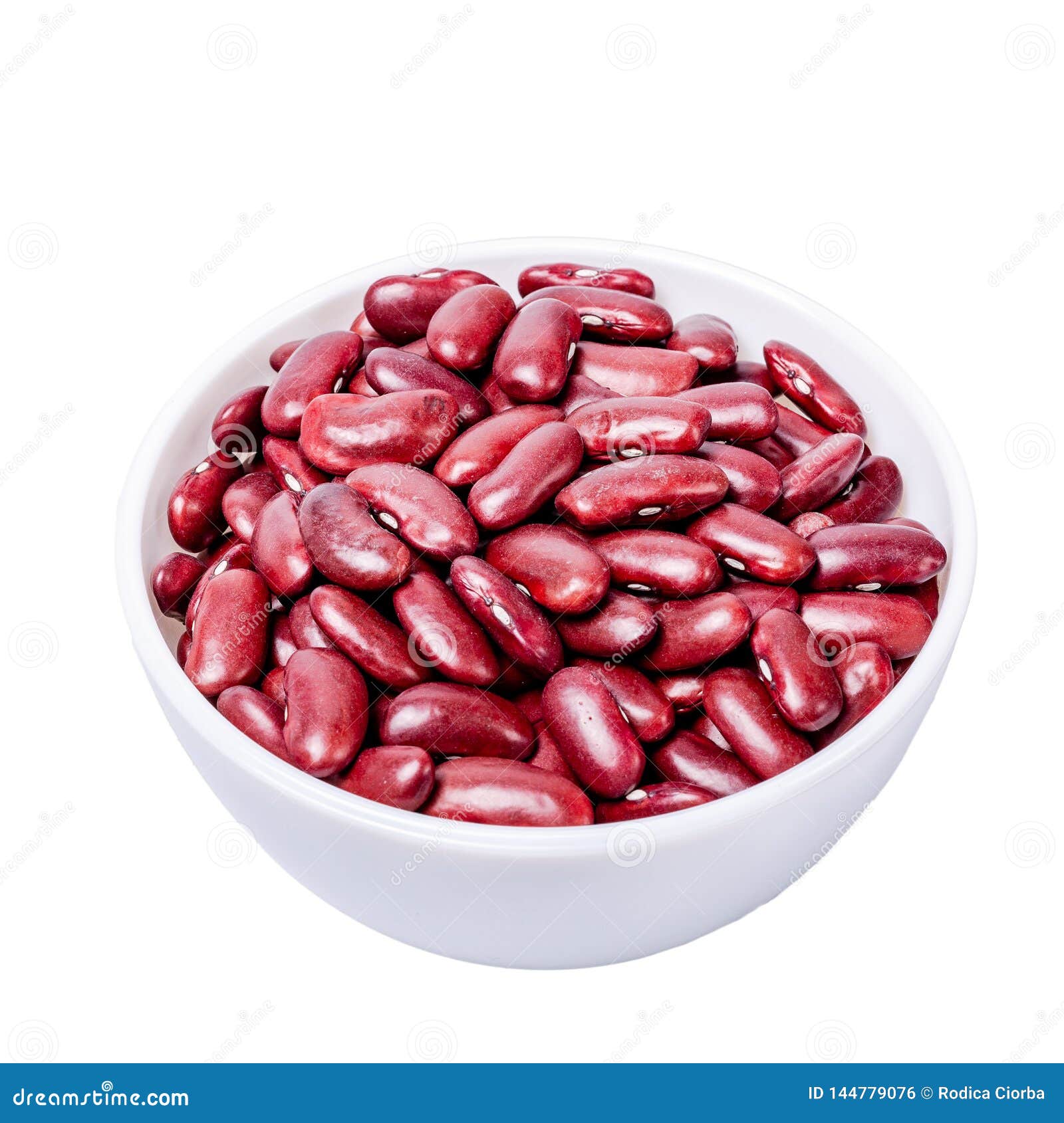 Red Kidney Beans in a Dish in Perspective Stock Photo Image of food