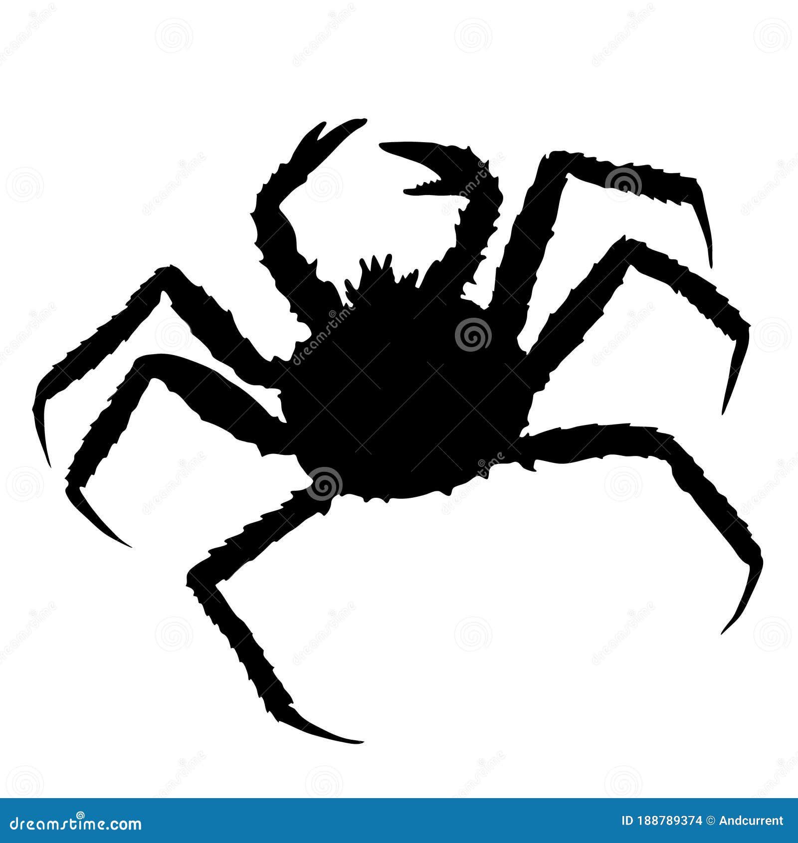 Download Alaskan King Crab Cartoon Vector | CartoonDealer.com #29676957