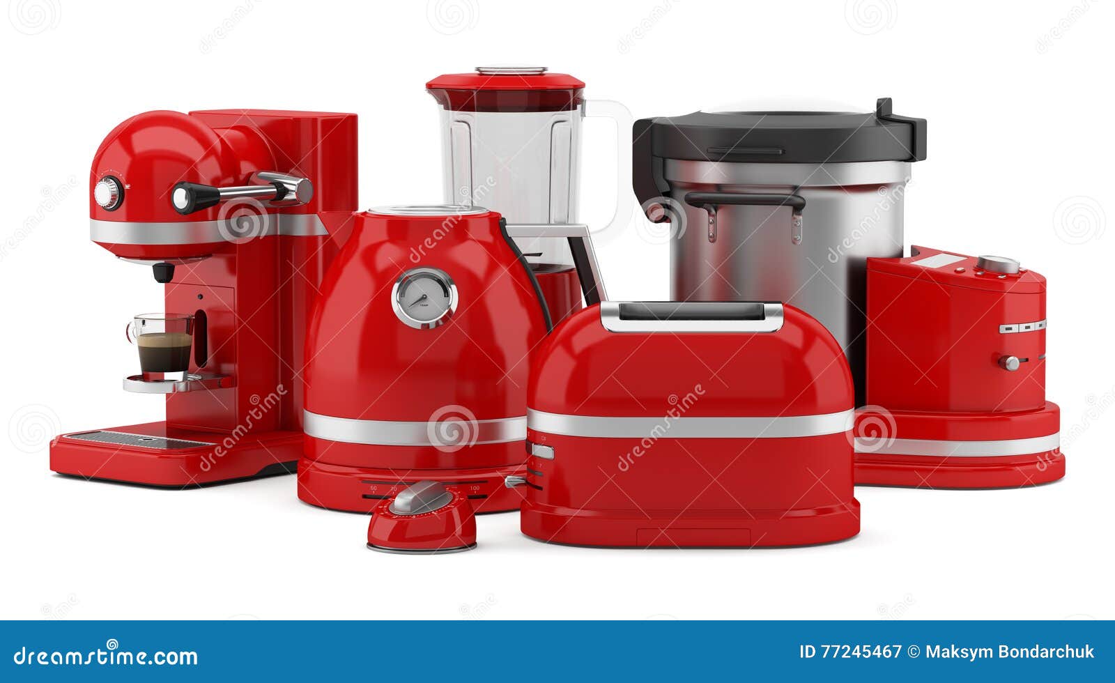 Red Background Monochrome 3d Icon Of A Coffee Maker With Microwave  Functionality, Household Appliances, Home Appliances, Appliances Background  Image And Wallpaper for Free Download