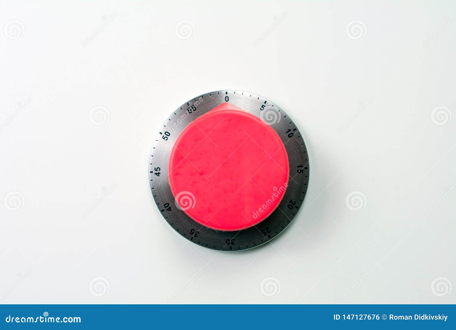 Red kitchen timer stock photo. Image of hour, equipment 147127676