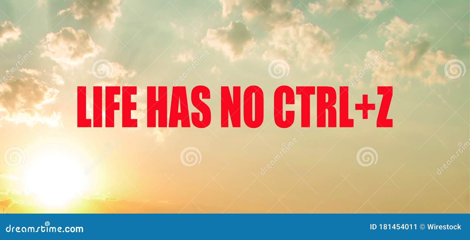 Life has no Ctrl + Z, image size:1600x818