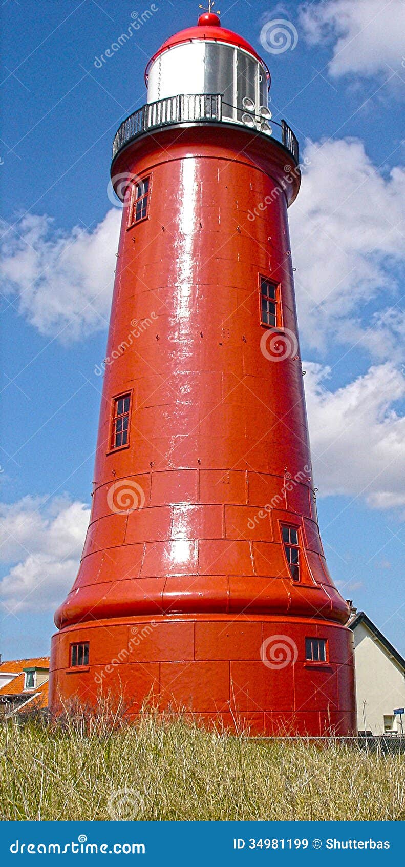 Red light house stock image. Image of coastline, famous 34981199