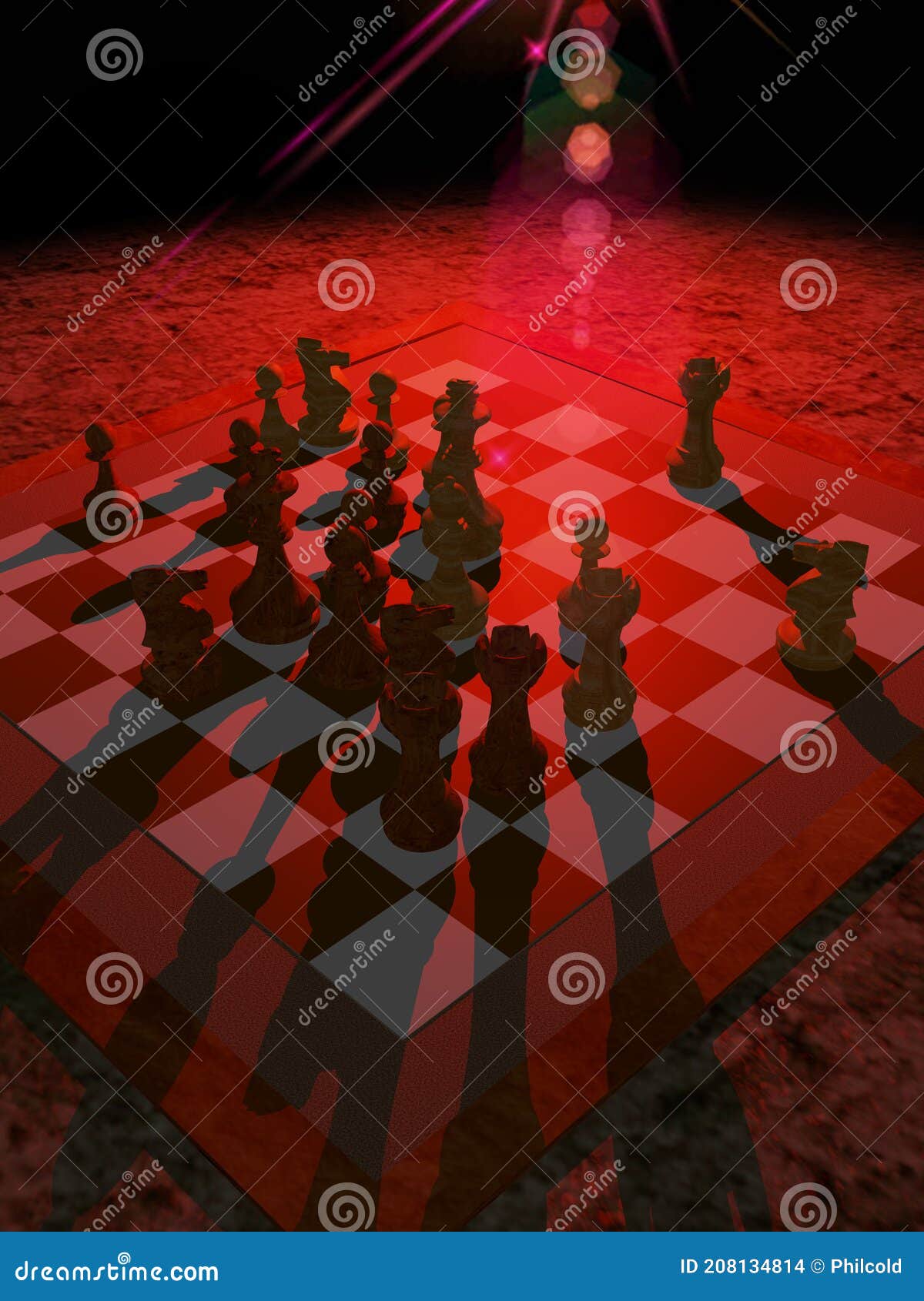 chess competition under pressure