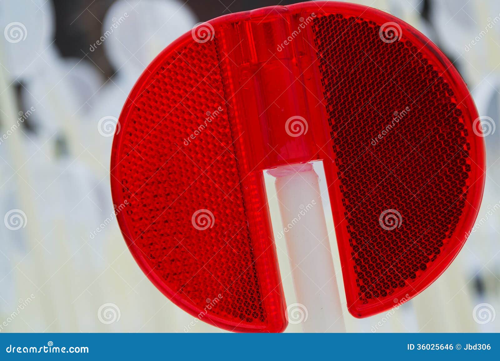 Red light reflector macro stock photo. Image of dance 36025646