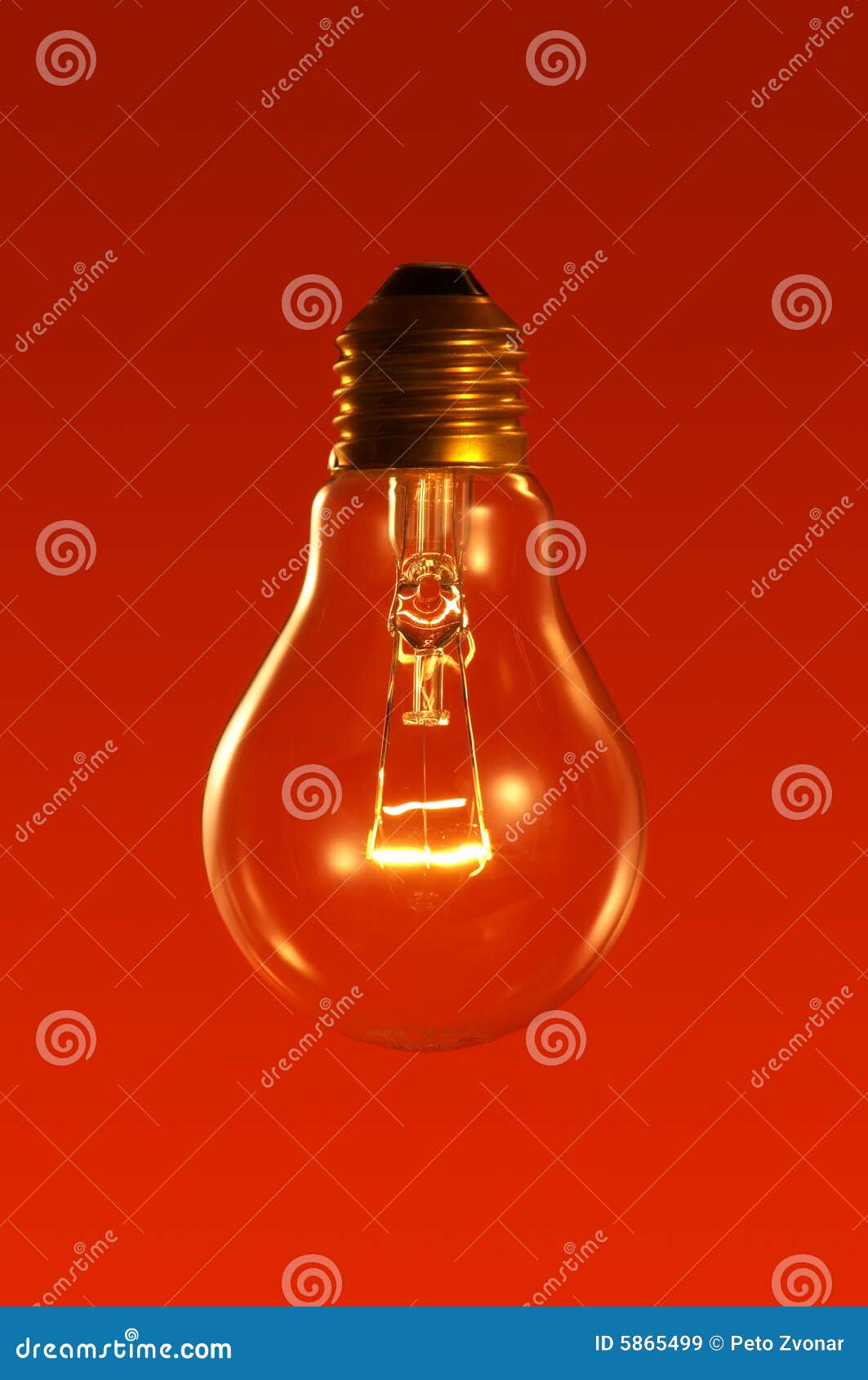 Red lightbulb stock image. Image of glass, good, right 5865499