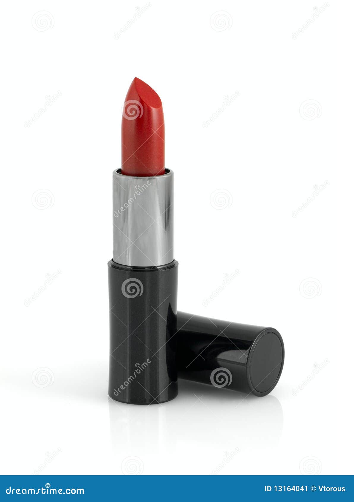 Red lipstick stock image. Image of pink, isolated, cosmetics 13164041