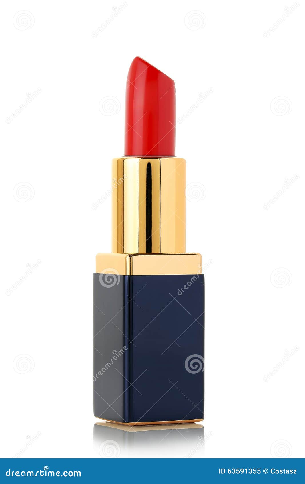 red lipstick