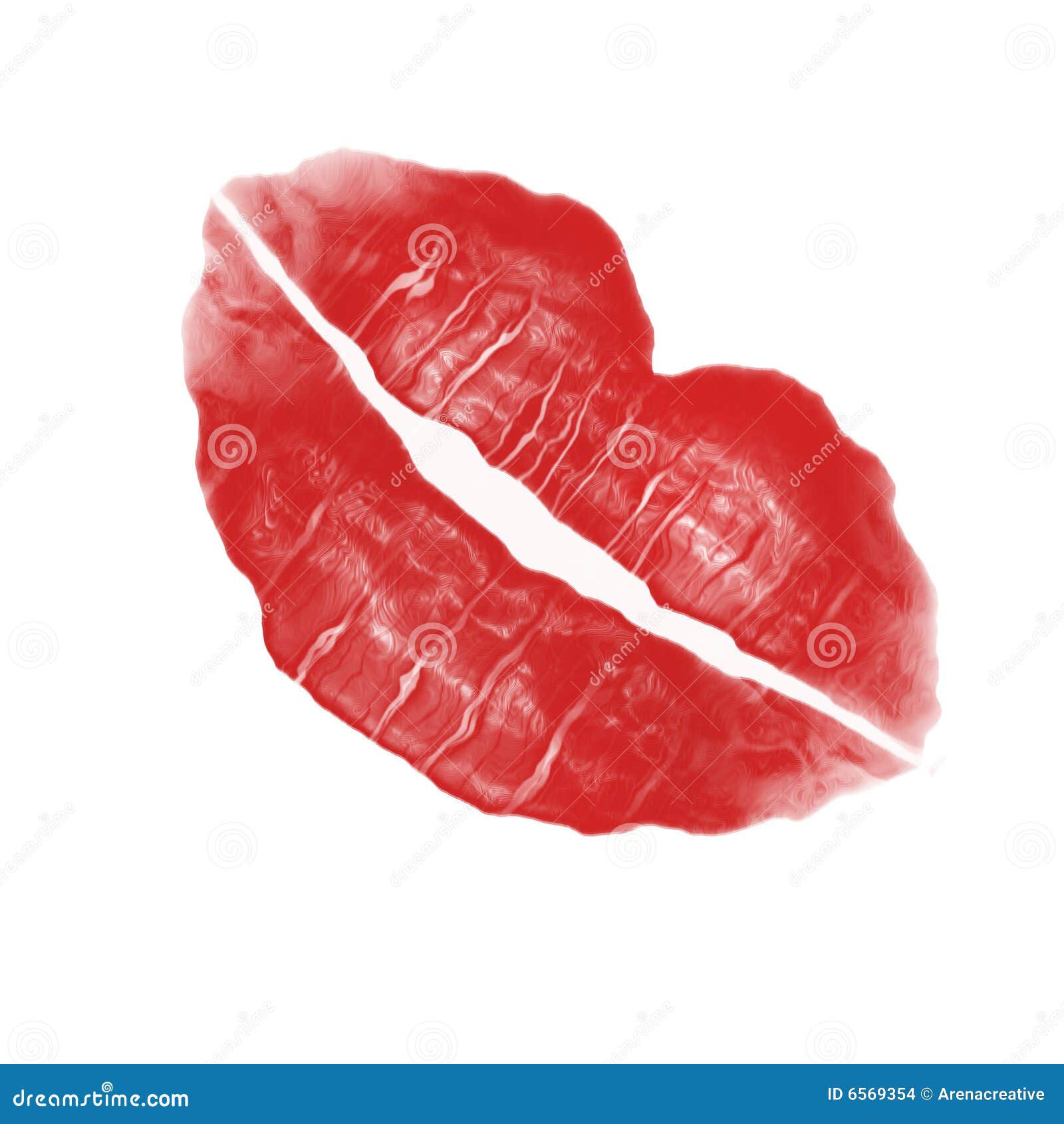 Red Lipstick Smudge stock illustration. Illustration of mark 6569354
