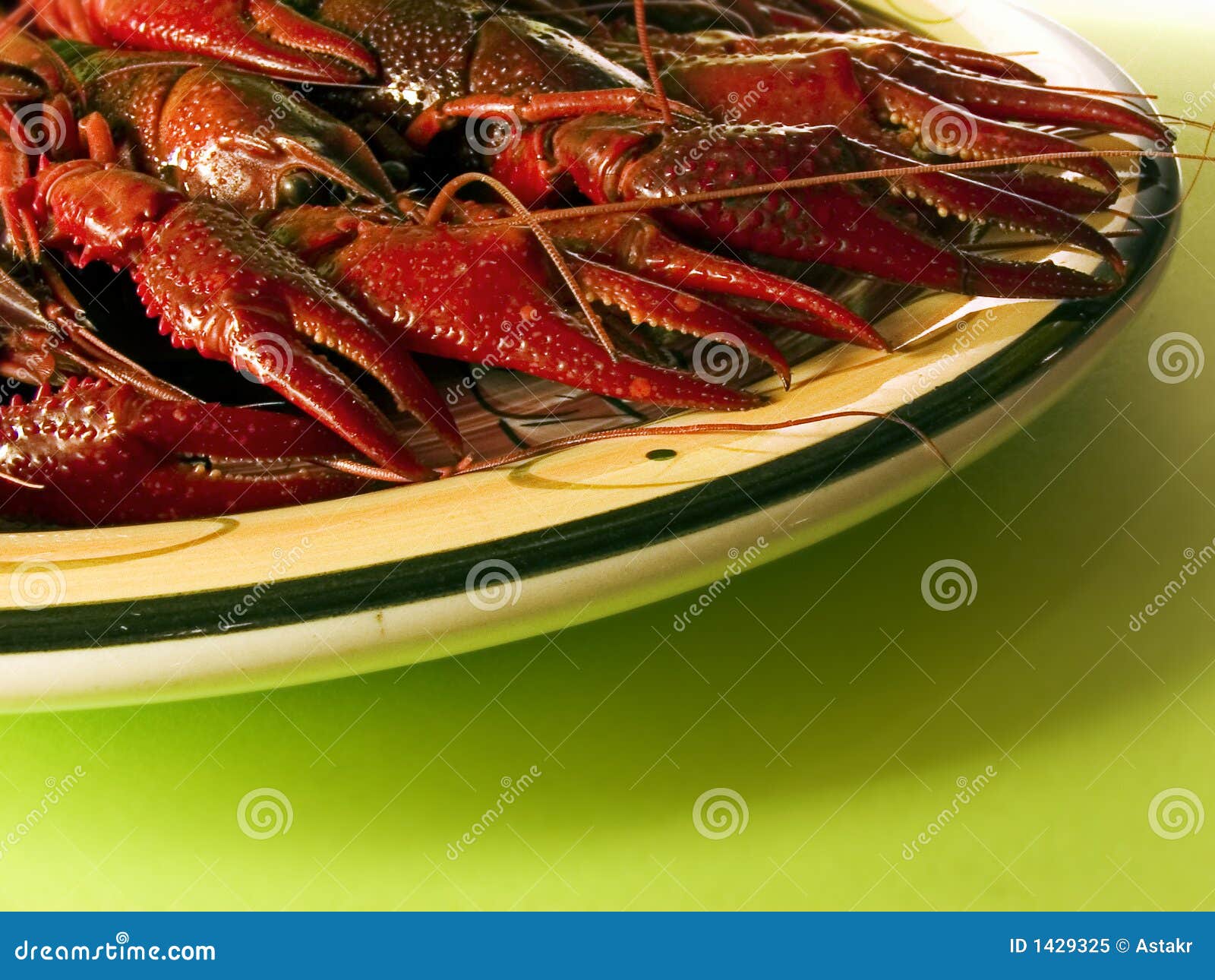 Red lobsters stock image. Image of crayfish, canker, seafood 1429325