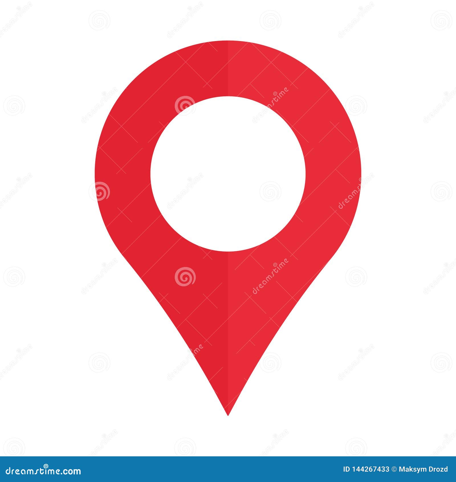 Red Maps Pin. Location Map Icon. Location Pin. Pin Icon Vector Stock Vector  - Illustration Of Card, Direction: 144267433