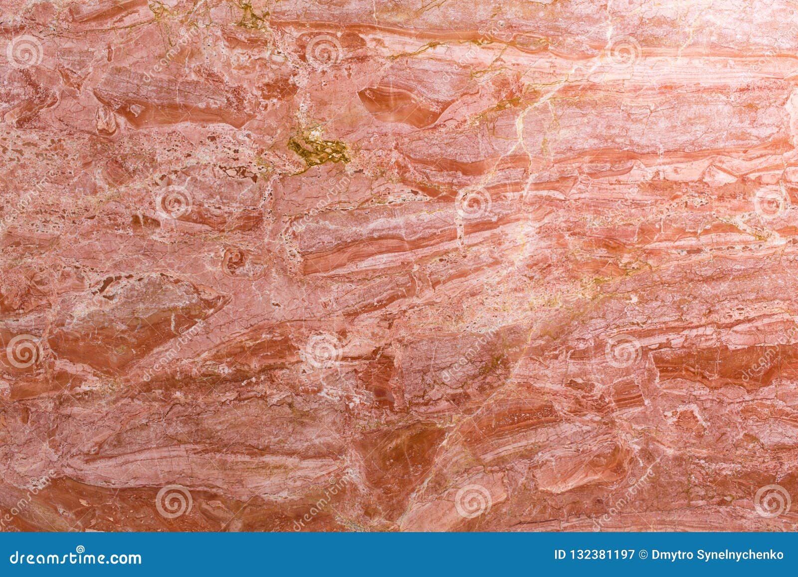 Red Marble Texture In Natural Pattern With High Resolution For